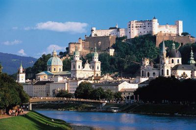 Altstadt Salzburg und Festung Hohensalzburg